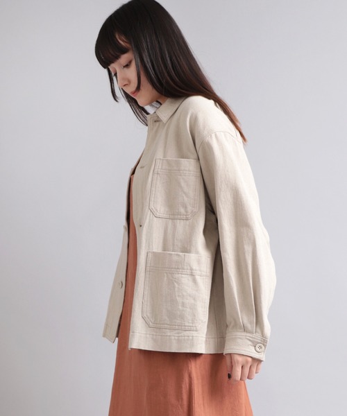 値下げRNA-N デニムジャケット　新品 RNA-N 「RNA-N」 デニムジャケット MEDIUM クリーム レディース