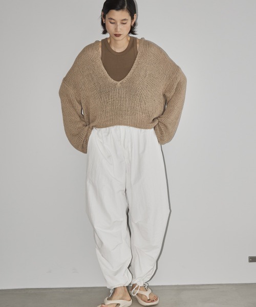 TODAYFUL トゥデイフル トップス F ベージュ レディース TODAYFUL 「TODAYFUL」 Vネックニット FREE ベージュ レディース