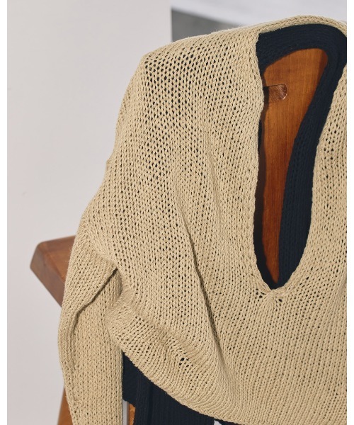 TODAYFUL 「TODAYFUL」 Vネックニット FREE ベージュ レディース