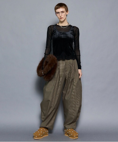 MAISON SPECIAL（メゾンスペシャル） タンクトップ ノースリーブ Hem