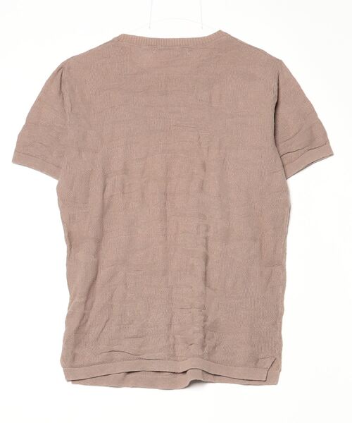 「JOURNAL STANDARD relume」 半袖ニット SMALL ブラウン メンズ