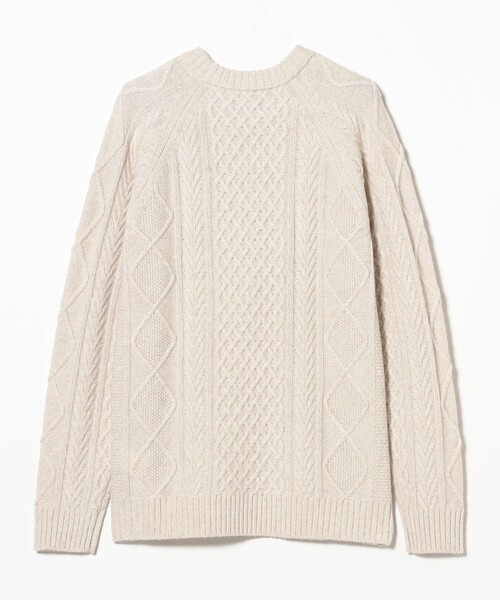 BEAMS（ビームス） セーター ニット 5ゲージ ラムウール クルーネック