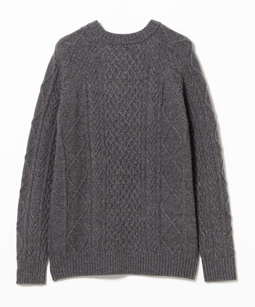 BEAMS（ビームス） セーター ニット 5ゲージ ラムウール クルーネック