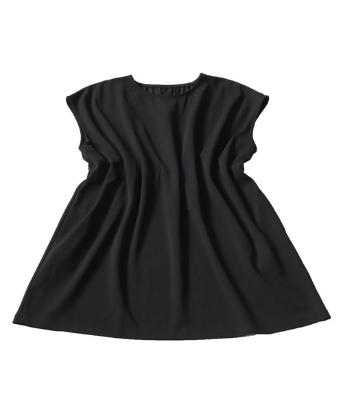 「antiqua」 「KIDS」ノースリーブトップス 150 ブラック キッズ_画像2