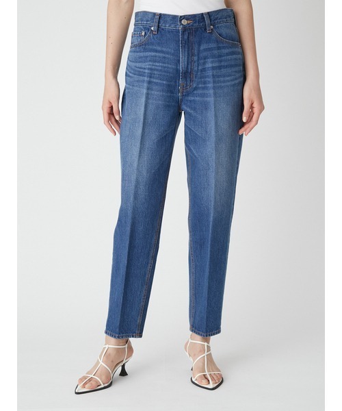 [Mila Owen] обработка Denim брюки 1 голубой женский 