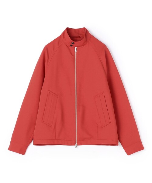 Two Pole / ブルゾン/S/ウール/RED TOMORROWLAND（トゥモローランド） ジップアップブルゾン S レッド
