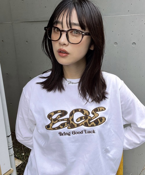 BGL tシャツ LEOPARD LOGO LS TEE / ヒョウ柄 / レオパード / 韓国