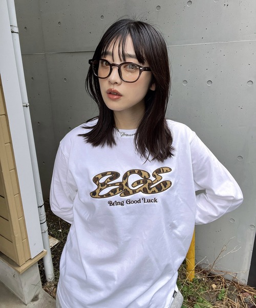 BGL tシャツ LEOPARD LOGO LS TEE / ヒョウ柄 / レオパード / 韓国