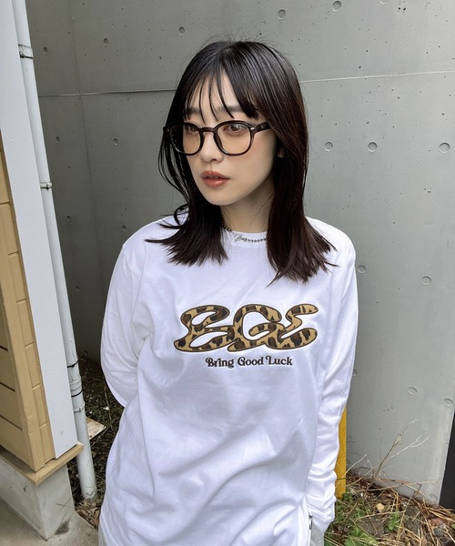 BGL tシャツ LEOPARD LOGO LS TEE / ヒョウ柄 / レオパード / 韓国