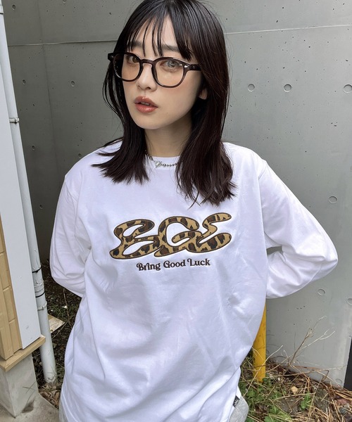 BGL tシャツ LEOPARD LOGO LS TEE / ヒョウ柄 / レオパード / 韓国