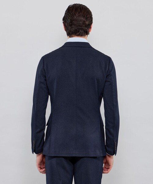 ジャケット テーラードジャケット 「WEB・一部店舗限定」「BREASY JACKET」ウールライクポリエステル セットアップジャケット メンズの画像