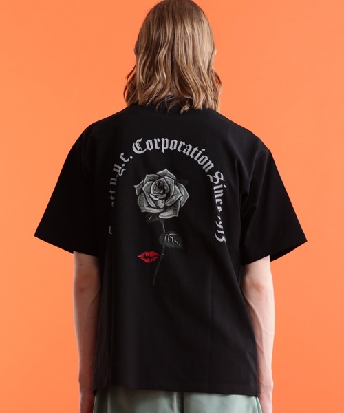 「schott」 半袖Tシャツ 2XL チャコールグレー メンズ_画像6