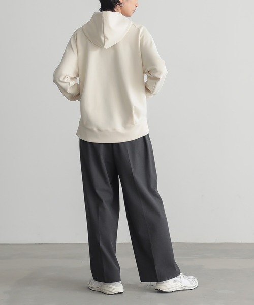 for/c（フォーシー） パーカー ダンボールふくらみシルエットパーカー