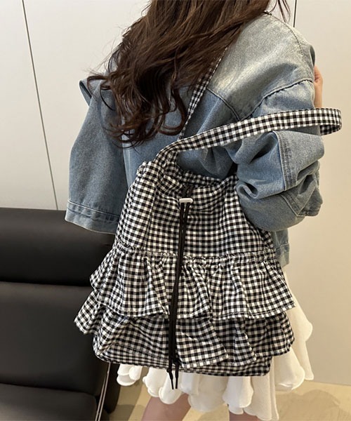 Mayree ショルダーバッグ バッグ 「urge select」ギンガムチェック