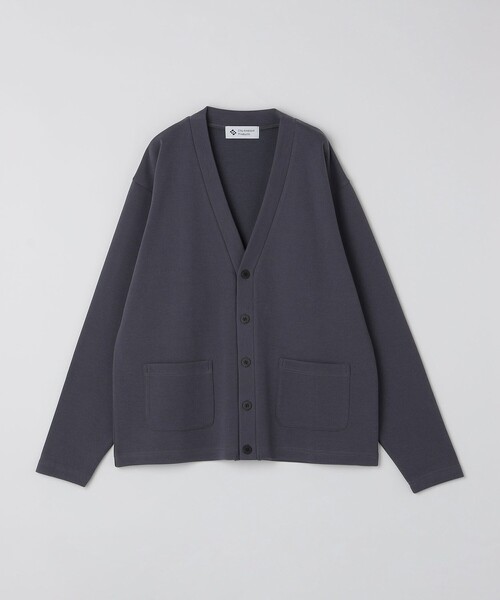 ムック様 コットンWフェイスカーディガン tiptop+pocket ティップトッププラスポケット / 【wool】Wフェイス配色