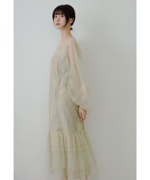 niana フリルドレス【値段交渉あり】 niana（ニアナ） ドレス 3点セットMany wayフリルドレス ボレロ