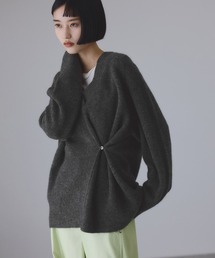 美品 アダムエロペ ヤク100%ニットプルオーバー セットアップ マキシスカート ADAM ET ROPE'（アダムエロペ） ニット セーター LINEAPIU ヤクMIX V