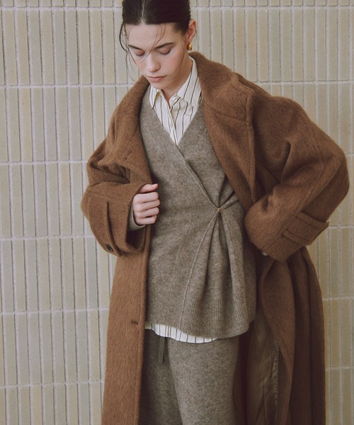 【美品】ADAM ET ROPÉ ヤク100% ニットセットアップ ブラウン M 美品】ADAM ET ROPÉ ヤク100% ニットセットアップ ブラウン M MORE