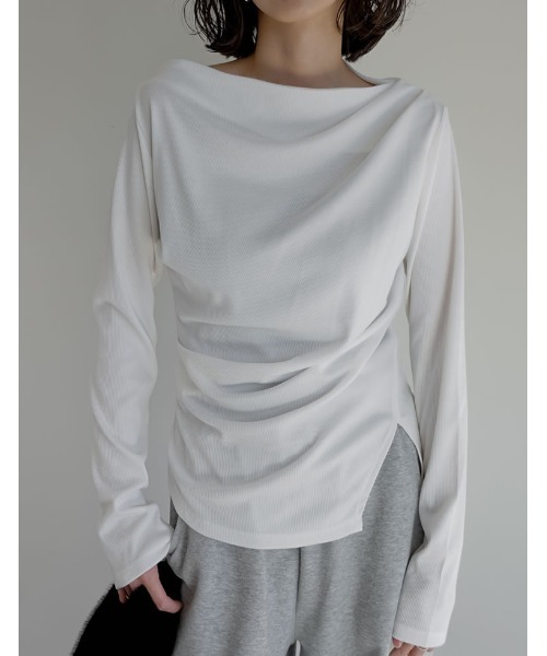 Re:EDIT（リエディ） tシャツ 「汗じみ防止」「UVカット」リブ