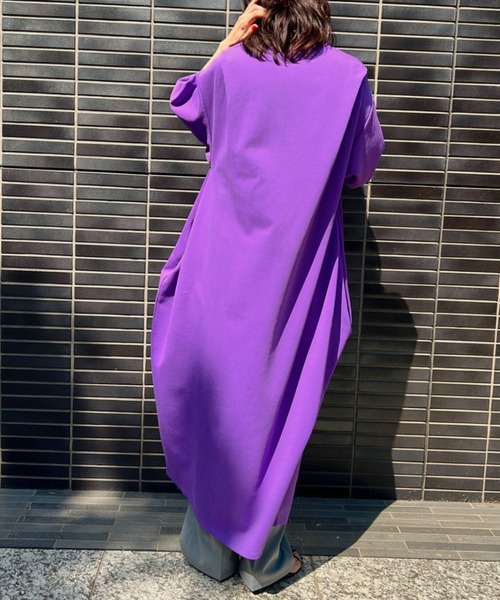 「y/m」 半袖ワンピース FREE ブラック レディース_画像5