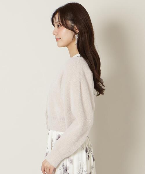新作完売♡dolce メゾンドドルチェ ウェイビーカーディガン アイボリー 新品 新品新作 dolce メゾンドドルチェ ウェイビーカーディガン アイボリー