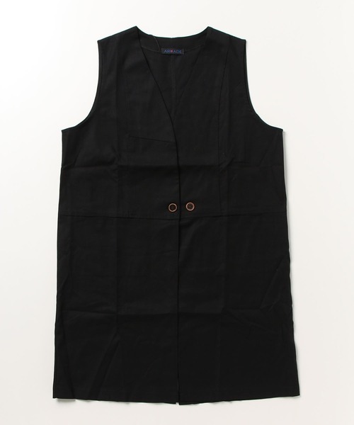 ARCADE（アーケード） ベスト FREE ブラック レディース : ZOZOTOWN