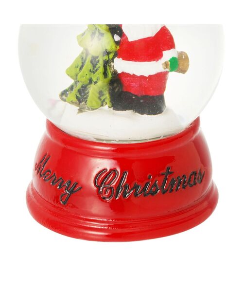 Francfranc（フランフラン） インテリア スノードーム サンタ＆ツリー