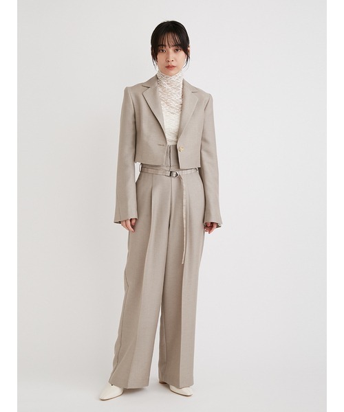 「FRAY I.D」 テーラードジャケット 0 ベージュ レディース_画像2