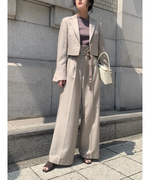 「FRAY I.D」 テーラードジャケット 0 ベージュ レディース_画像3