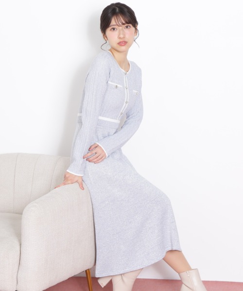 JILL by JILL STUART（ジルバイジルスチュアート） ワンピース ラメ