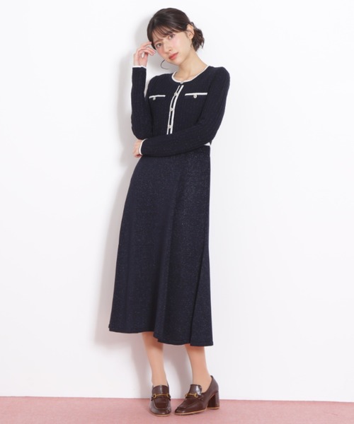 JILL by JILL STUART（ジルバイジルスチュアート） ワンピース ラメ 