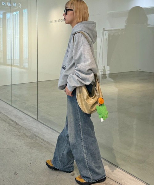 「CIAOPANIC TYPY」 プルオーバーパーカー MEDIUM ブラウン メンズ_画像7