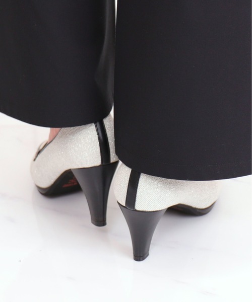 「artemis by DIANA」 パンプス 23.5cm シルバー レディース_画像7