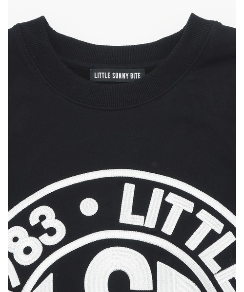 little sunny bite 刺繍ロゴ スウェット Little sunny bite（リトルサニーバイト） トレーナー スウェット 「8