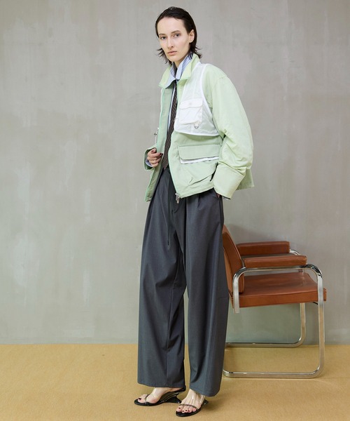 ZARA×メゾンスペシャル★ネクタイ付き　シャツ　グレー 中古・古着通販】ZARA (ザラ) MAISON SPECIAL (メゾンスペシャル