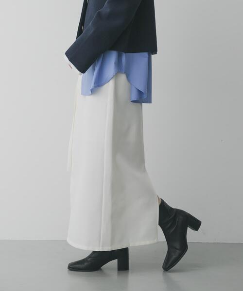 SENSE OF PLACE by URBAN RESEARCH スカート ベルトデザインペンシル