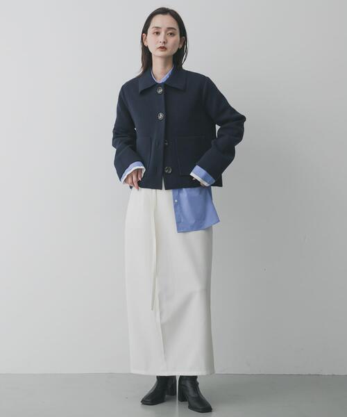 SENSE OF PLACE by URBAN RESEARCH スカート ベルトデザインペンシル