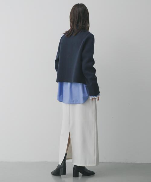 SENSE OF PLACE by URBAN RESEARCH スカート ベルトデザインペンシル