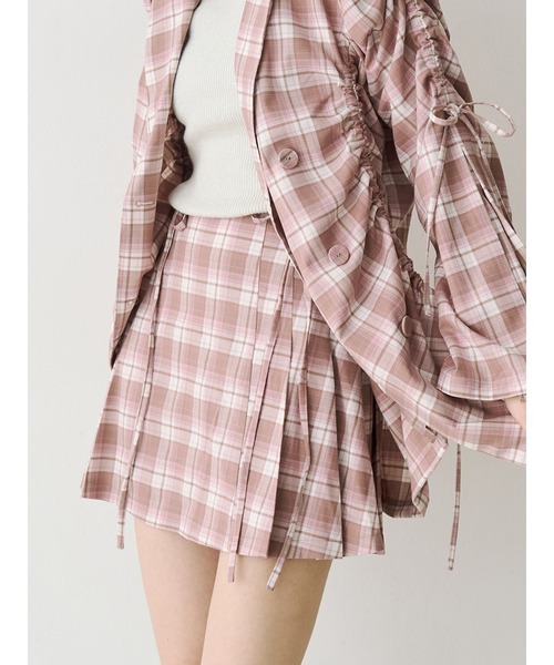 jouetie（ジュエティ） スカート リボンプリーツスカパン