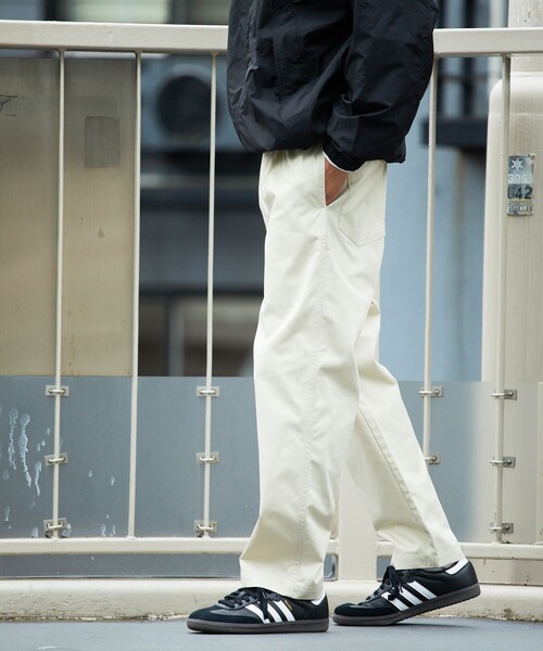 「FREAK'S STORE」 チノパンツ MEDIUM ブラック メンズ_画像7