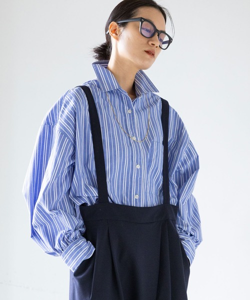 Elura（エルーラ） ブラウス シャツ アイロンいらずレギュラーシャツ
