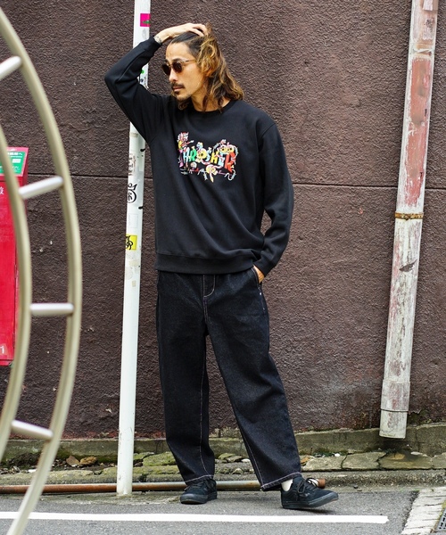 「THRASHER」 スウェットカットソー MEDIUM アッシュグレー メンズ_画像5