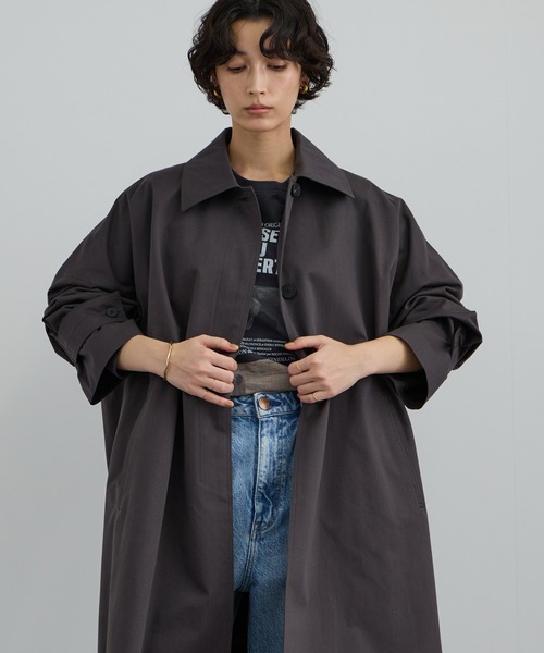 SALON adam et rope'（サロン アダム エ ロペ） ステンカラーコート