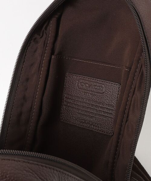 COACH（コーチ） ショルダーバッグ - ブラウン メンズ : ZOZOTOWN