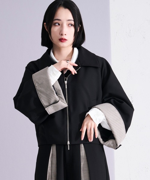 Ellno Loset（エルノロゼット） uvカット ブルゾン アウター パターン