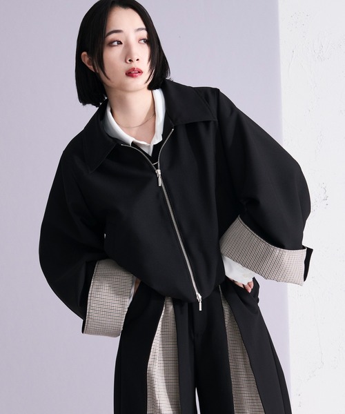 Ellno Loset（エルノロゼット） uvカット ブルゾン アウター パターン