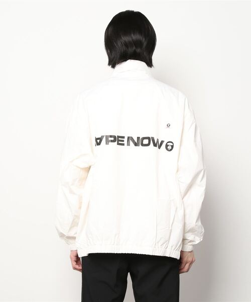 「AAPE BY A BATHING APE」 ナイロンブルゾン MEDIUM ベージュ系その他2 メンズ_画像4