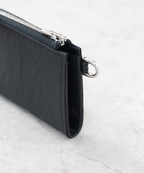 SENTI（センティ） 財布 「 」Dyneema Leather COMPACT ZIP WALLET