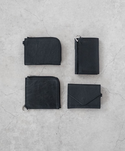 SENTI（センティ） 財布 「 」Dyneema Leather COMPACT ZIP WALLET