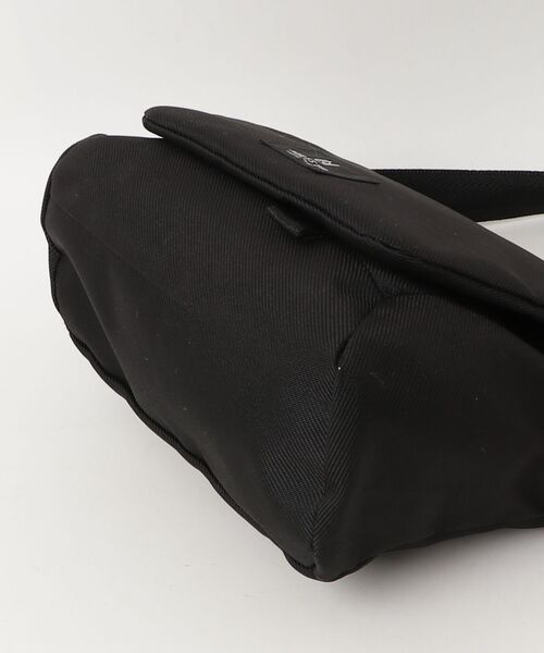 「MILESTO」 ワンポイントショルダーバッグ - ブラック メンズ_画像3